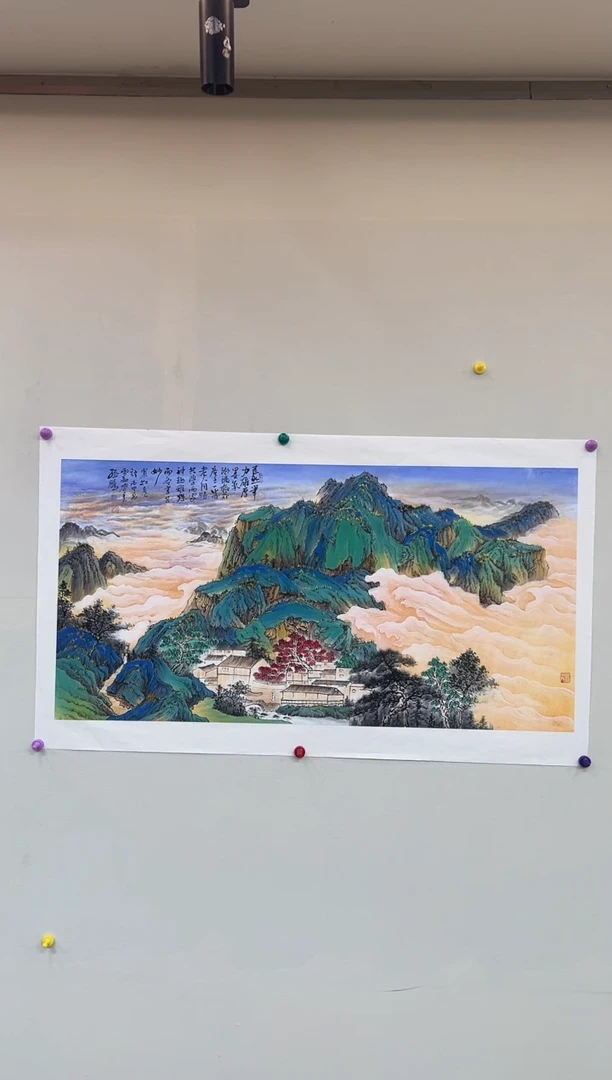国画山东国鉴孙鹏国画作品