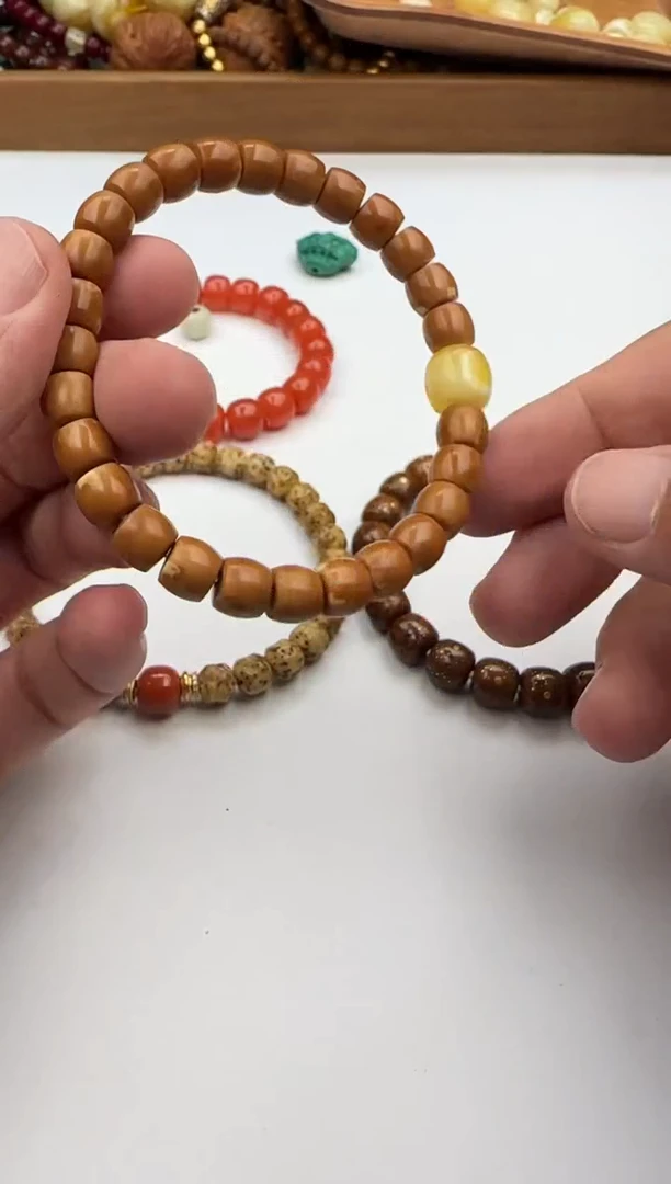 未镶嵌橄榄核吊坠橄榄核尖手串