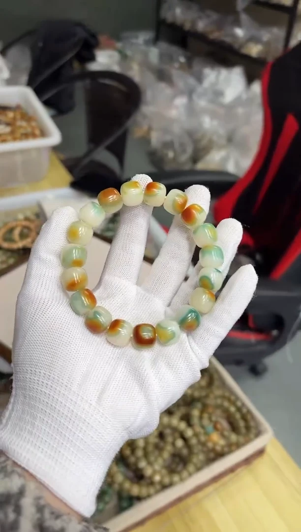 【闪购商品】菩提根/象牙果手串13干磨（815）