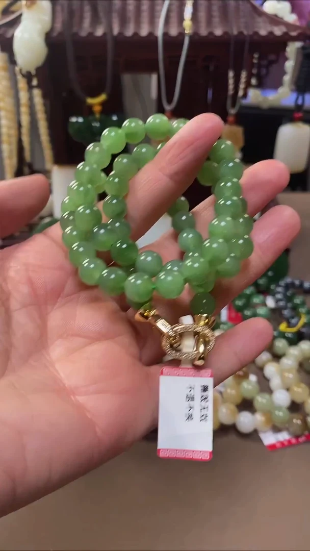 颈饰未镶嵌和田玉和田玉项链