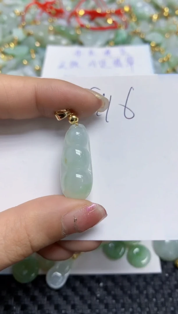 【闪购商品】翡翠颈饰合金天然A货翡翠