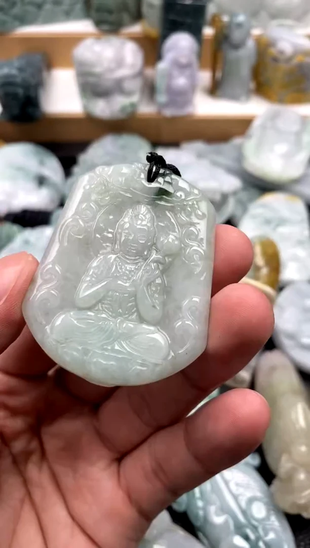 吊坠(不含链)未镶嵌翡翠1