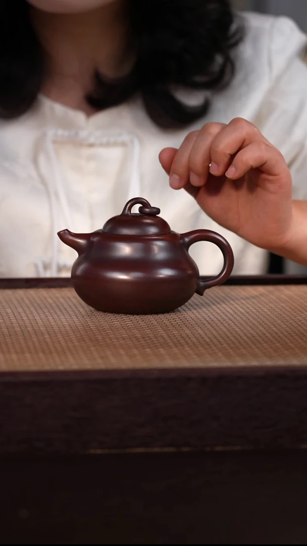 茶壶紫砂龙山紫檀泥 230cc