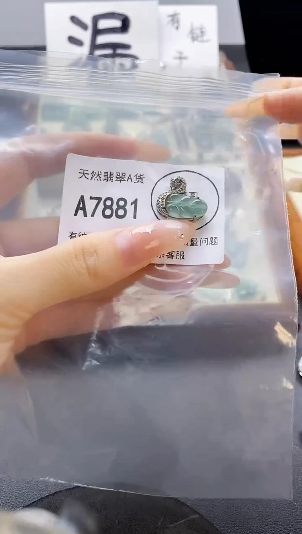 吊坠(赠链)未镶嵌翡翠天然翡翠A货