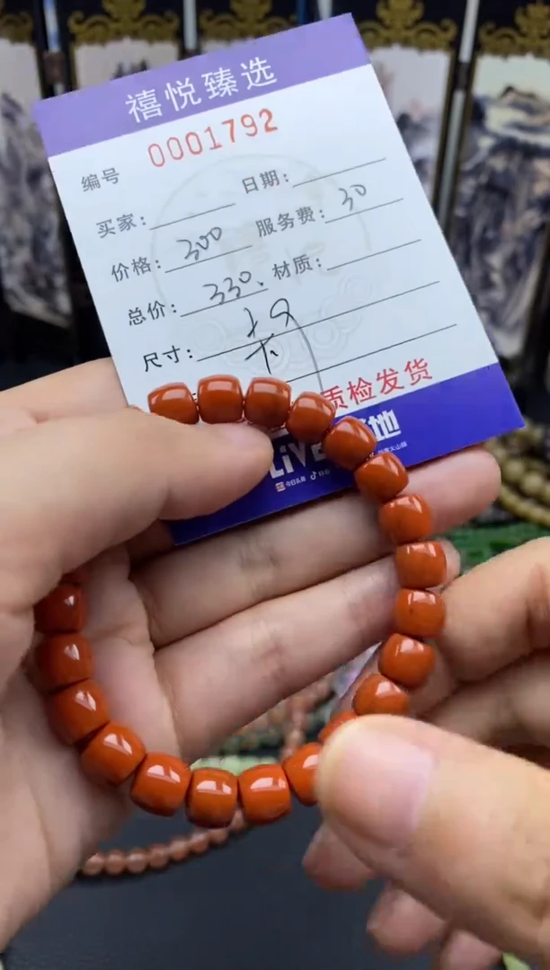 南红玛瑙未镶嵌颈饰///////////////