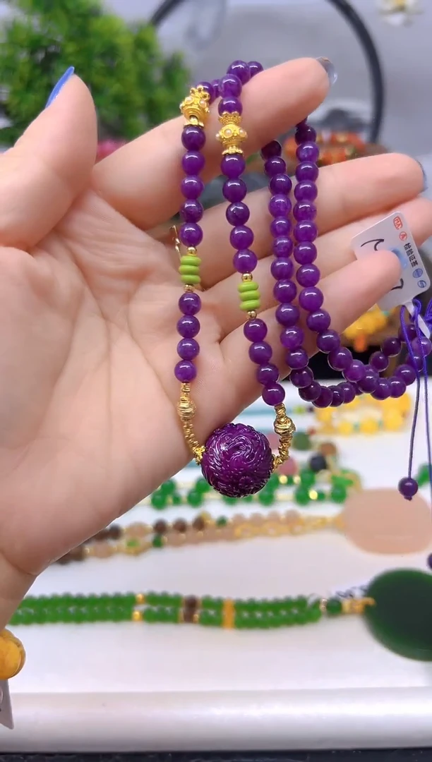 苏纪石（舒俱来）未镶嵌颈饰M477