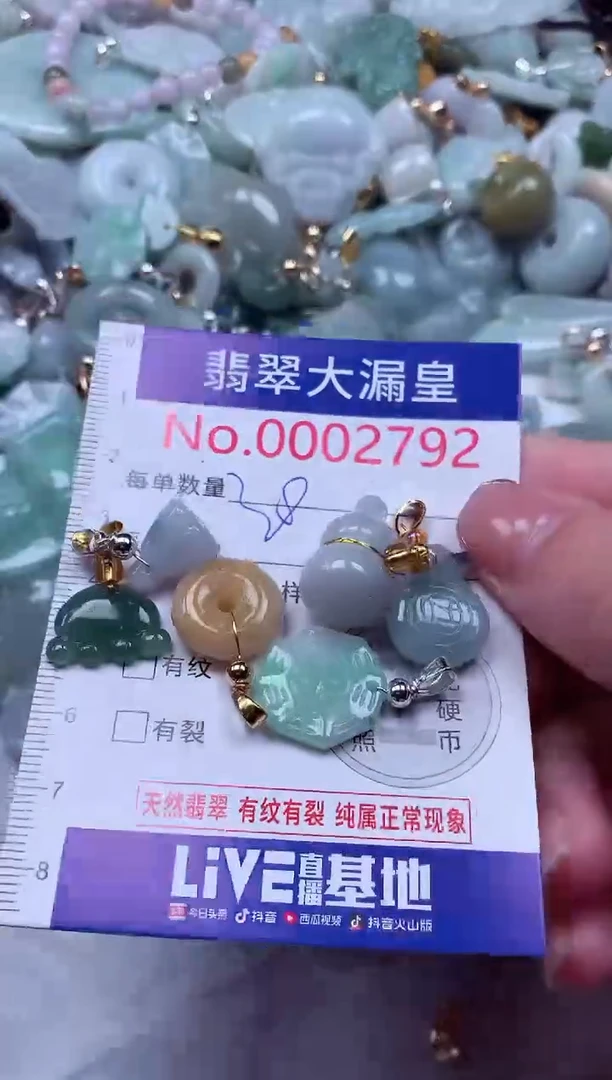 颈饰未镶嵌翡翠2792