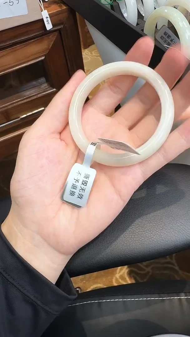 和田玉手镯未镶嵌56-ry97