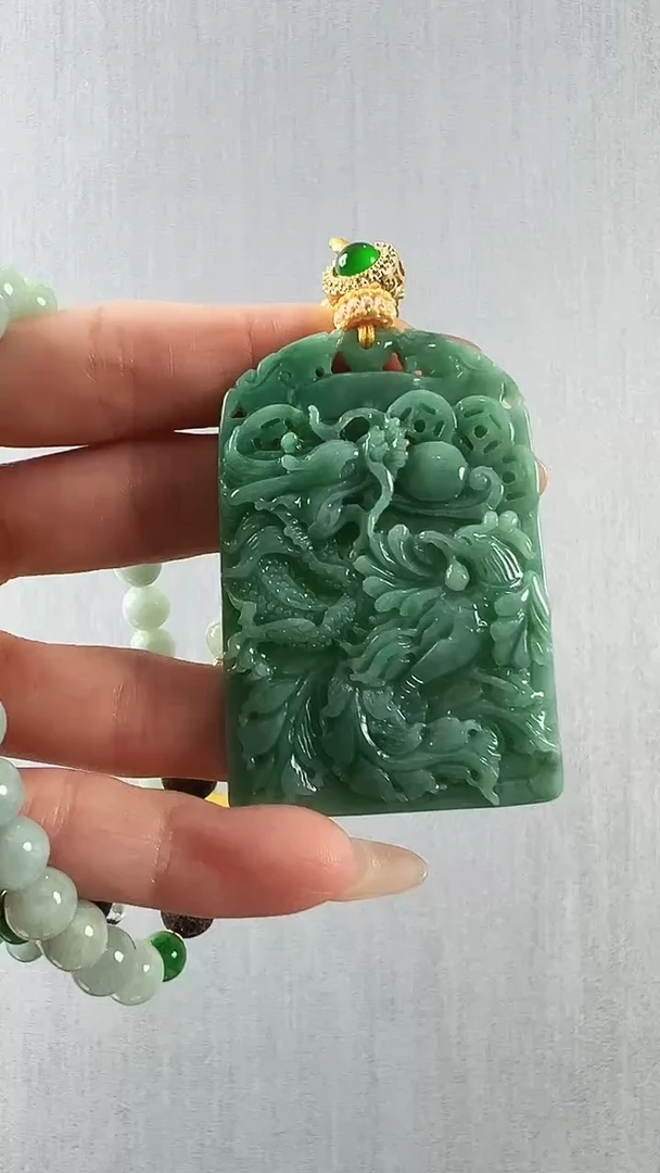 颈饰未镶嵌翡翠凤凰