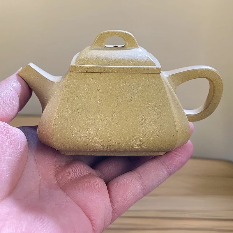 全手工抽脚八方230cc原矿黄金段泥