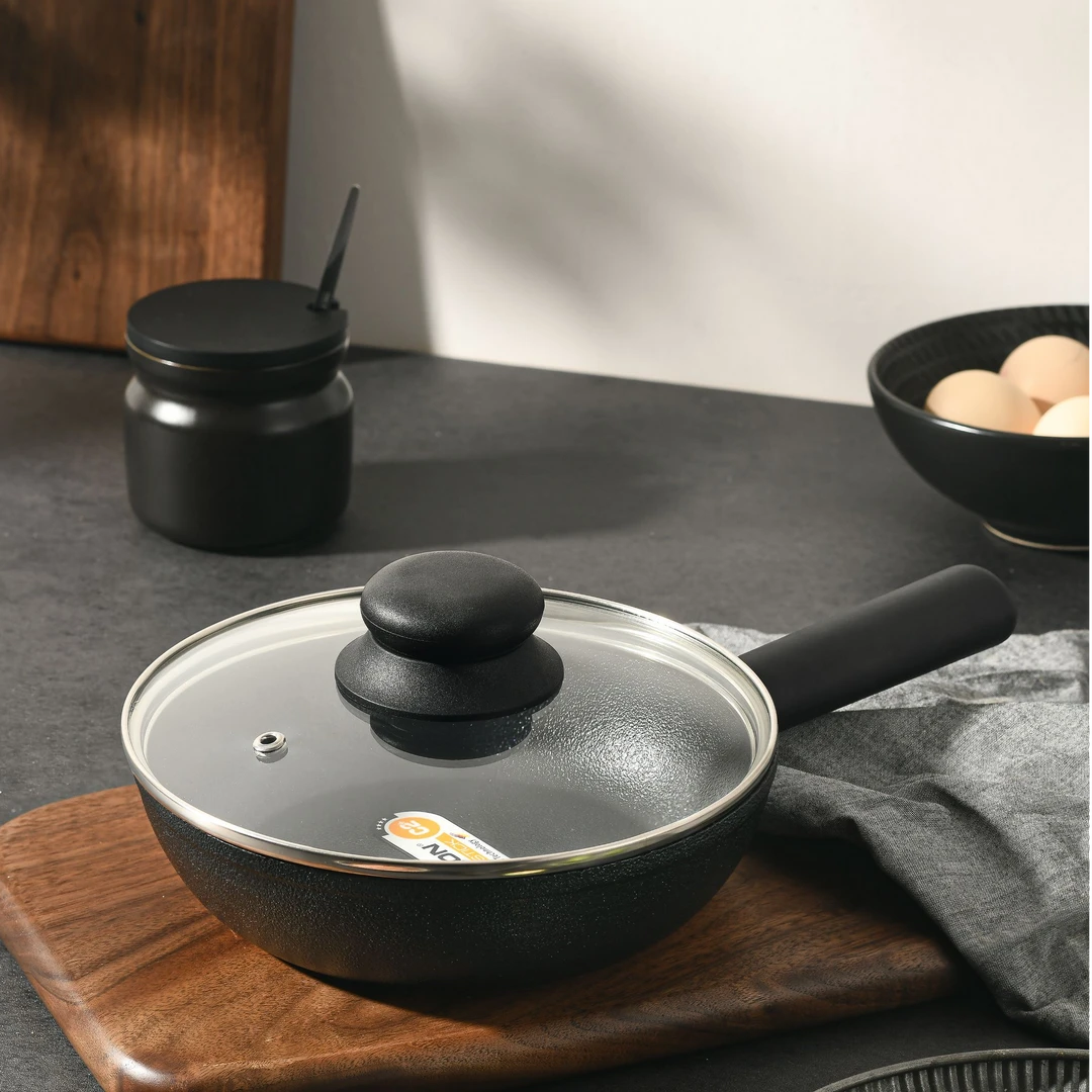 【小黑】Pensary品牌18CM小炒锅德国威宝龙涂层