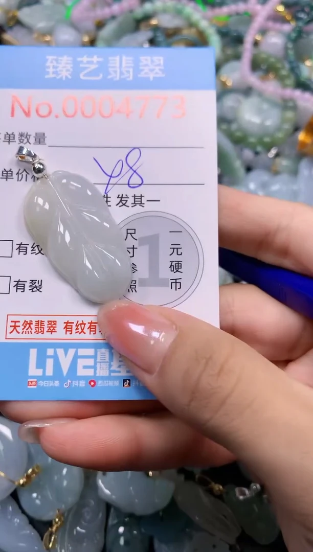 颈饰未镶嵌翡翠4773
