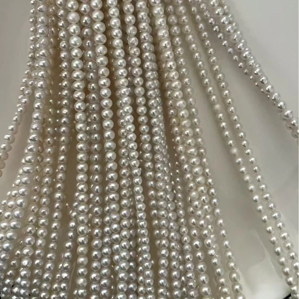 合金项链 手链时尚百搭仙女气质白色珍珠手链