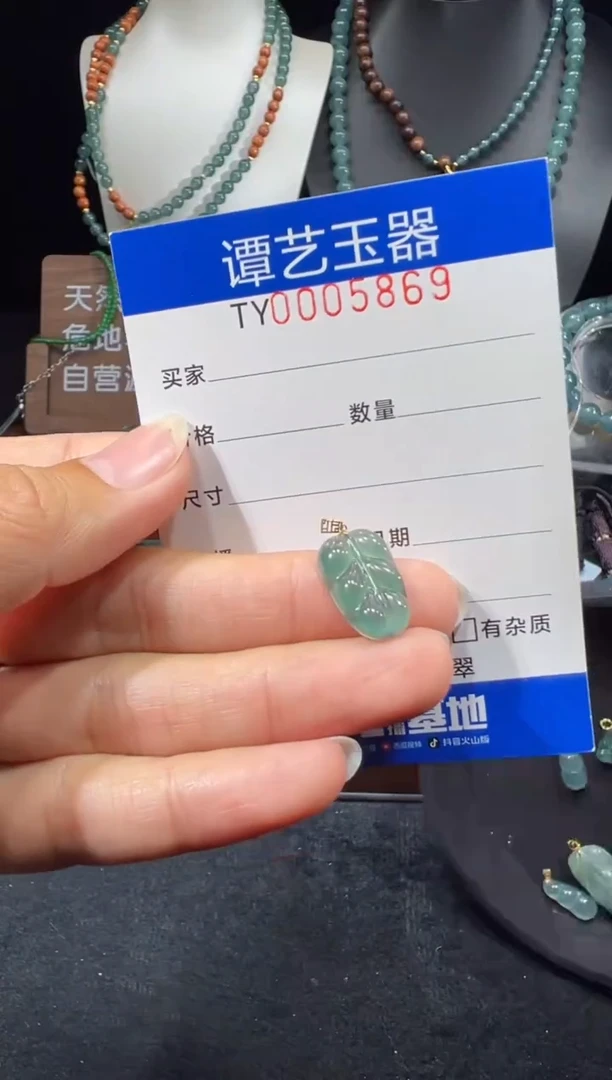 未镶嵌挂件翡翠在5869