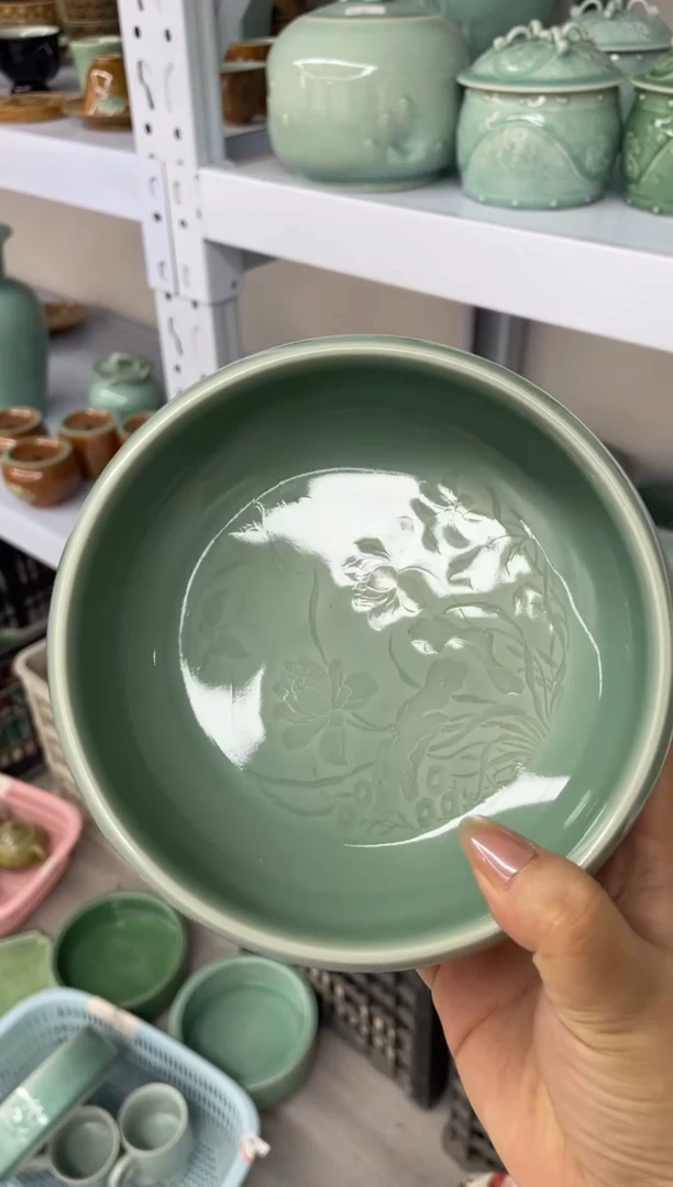 特价福利 微瑕 慧仙青瓷