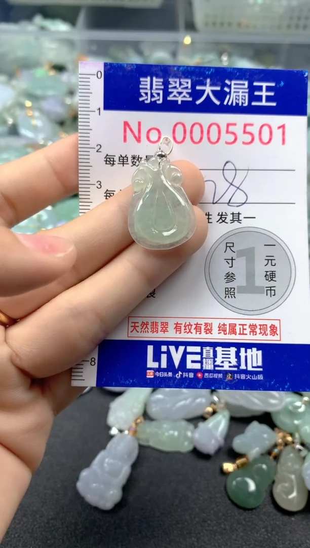 颈饰未镶嵌翡翠5501
