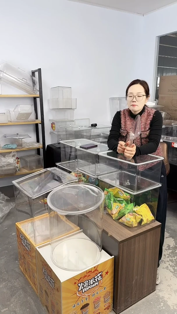 钢化玻璃盖子款方桶18个 物流自提4铲