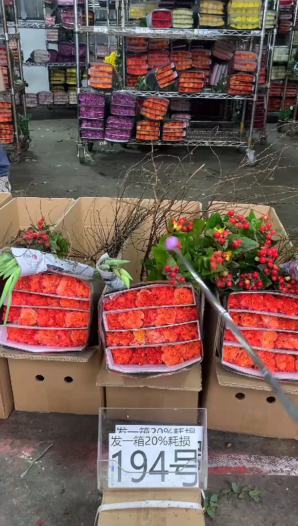 194号♥中通含20%耗损发一箱鲜花