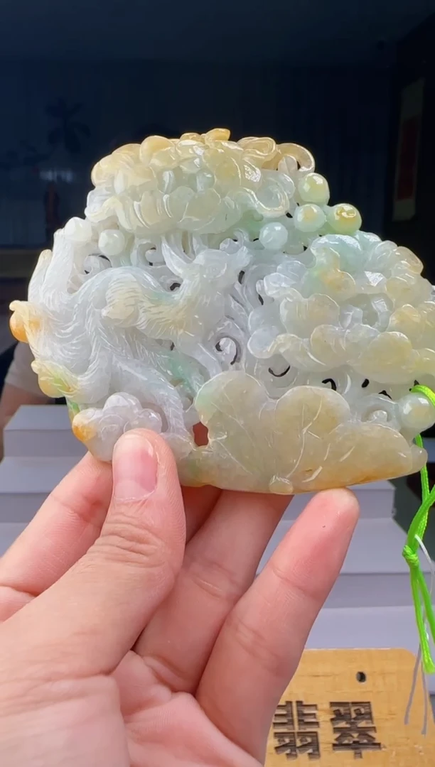 吊坠(不含链)未镶嵌翡翠HH@@