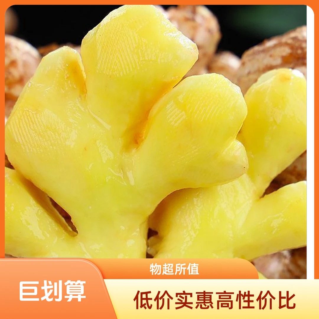 正宗云南小黄姜山地种植香味浓郁辛辣适中2025年现挖新老姜蔬菜