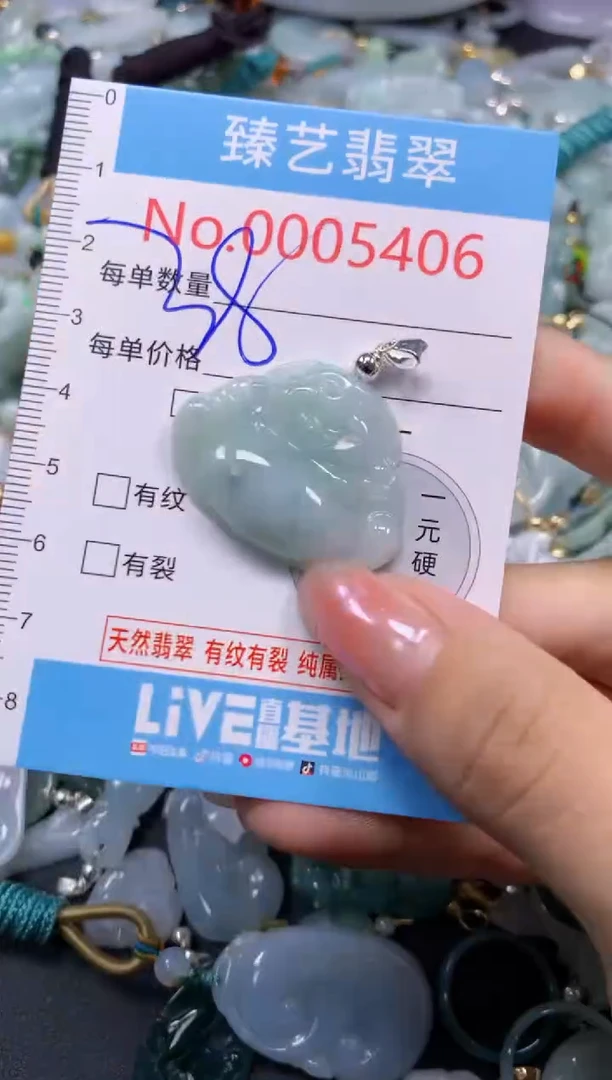 颈饰未镶嵌翡翠5406
