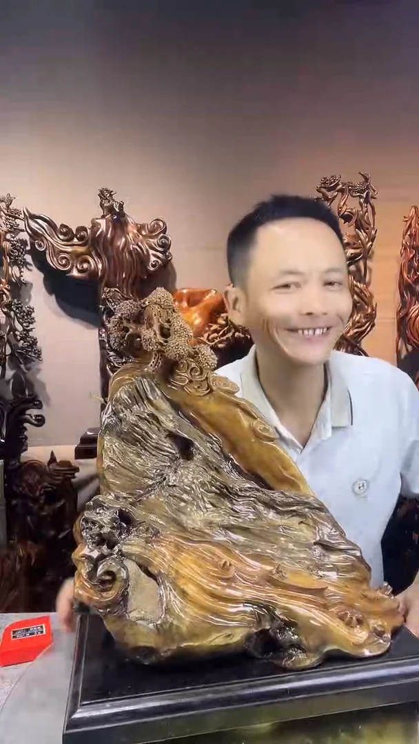 金丝楠大*小叶桢楠随行摆件72