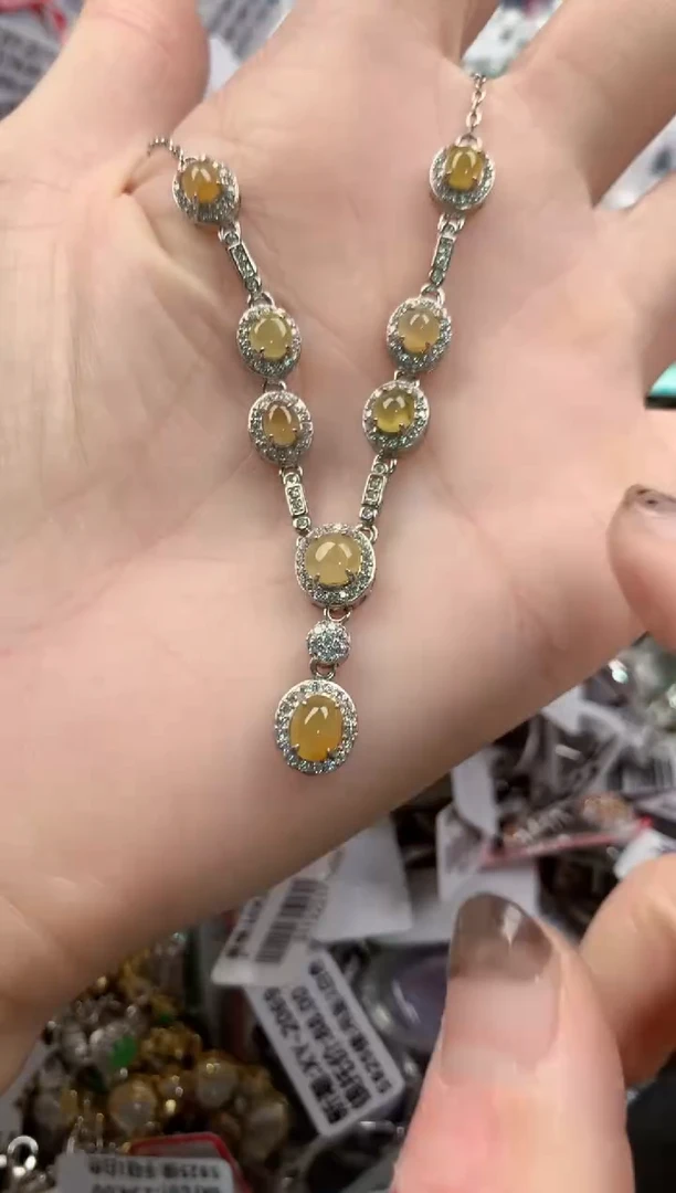 银S925镶嵌戒指翡翠555    4