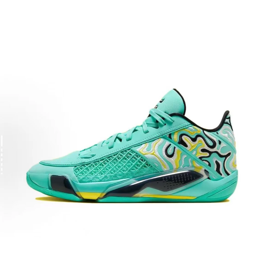 Jordan Air Jordan 38 Low 郭艾伦 低帮 篮球鞋 绿色