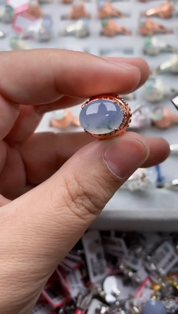 【闪购商品】翡翠戒指未镶嵌77777---43