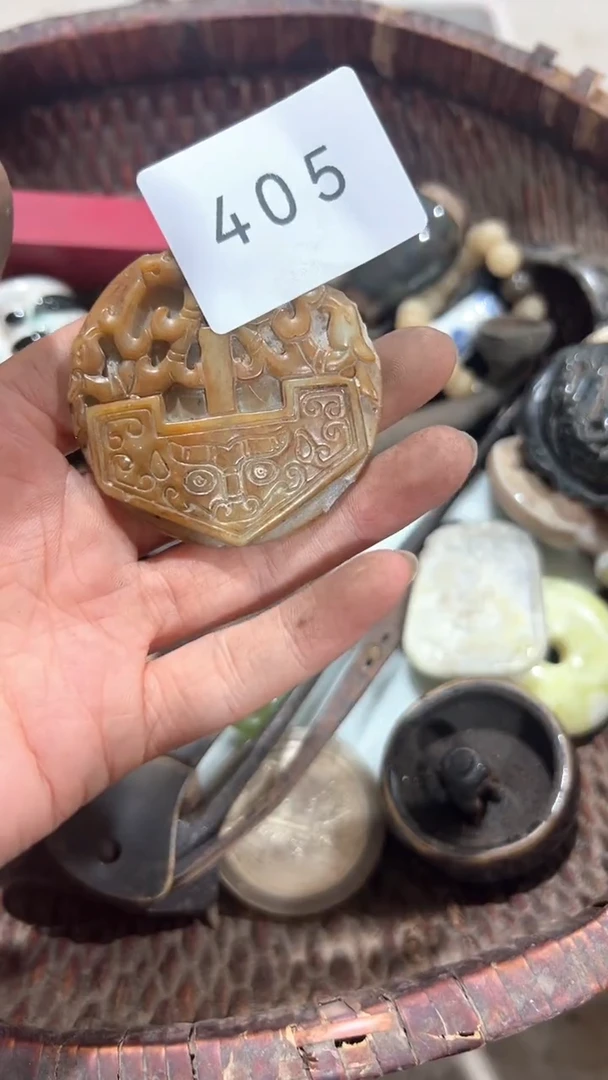 陶瓷半**雨工艺品0925405