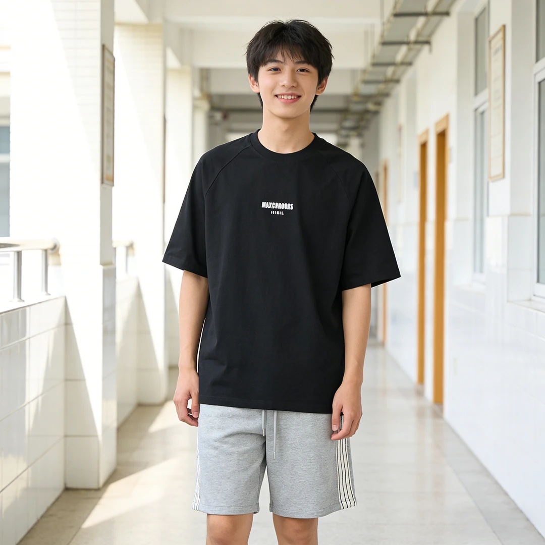 青少年装短袖T恤夏季男童夏装2026新款夏季 HE86275 少年说