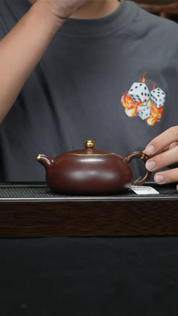 茶壶紫砂宜兴紫砂280cc0818