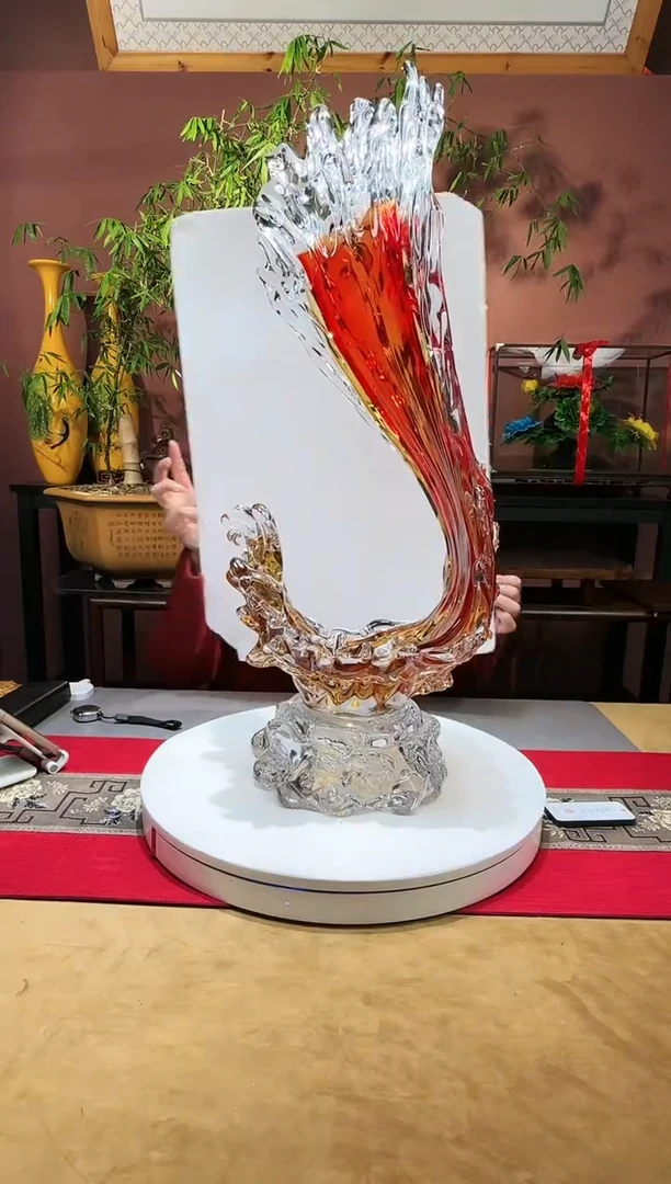 【闪购商品】琉璃手工艺品风生水起