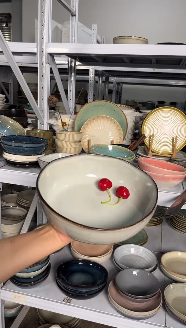 瓷片外贸尾货瑕疵满20包邮X J2A汤碗