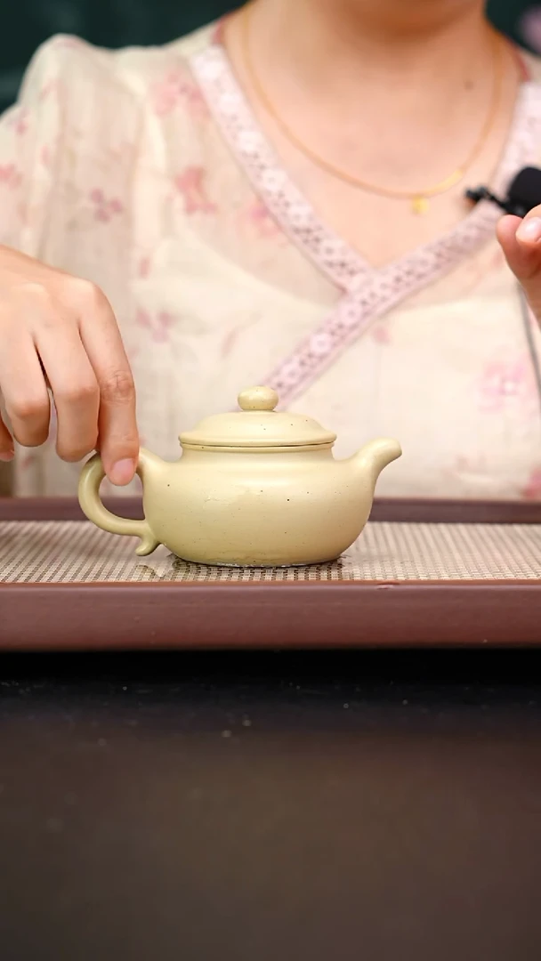 茶壶紫砂梨皮绿泥仿古200