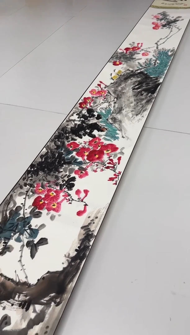 国画李纲-5米-国画作品-长卷