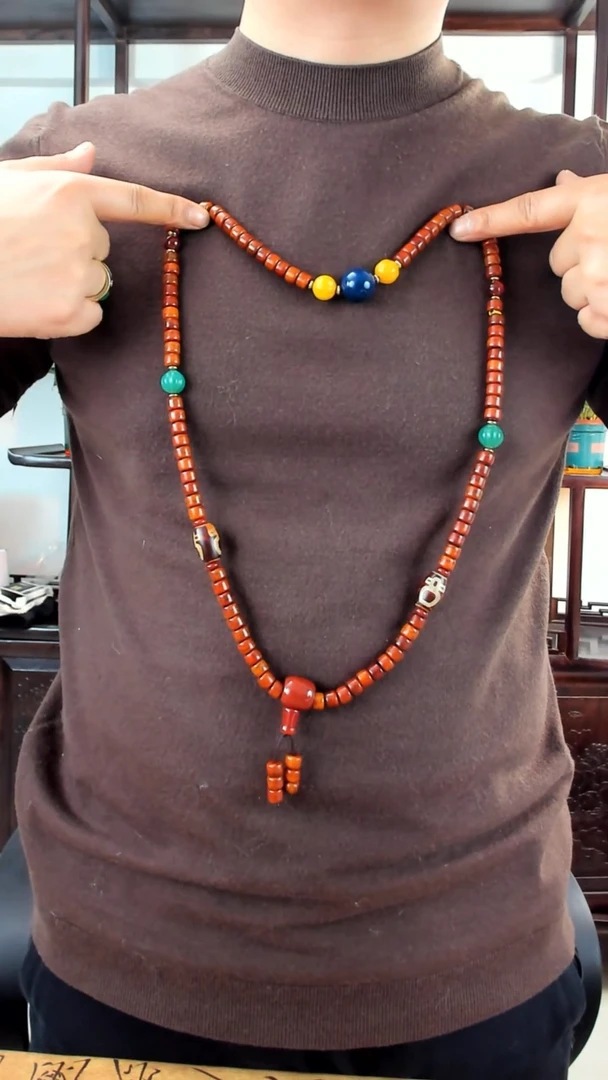 【闪购商品】玛瑙/玉髓颈饰未镶嵌脖挂手持玛瑙配饰骨