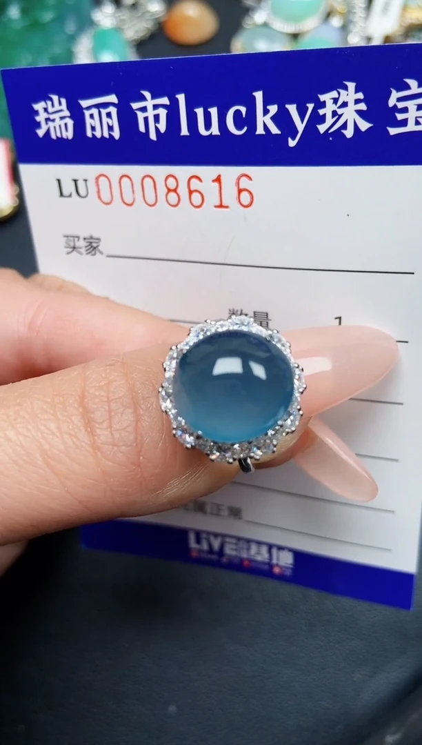 【闪购商品】翡翠颈饰银S925镶嵌8616