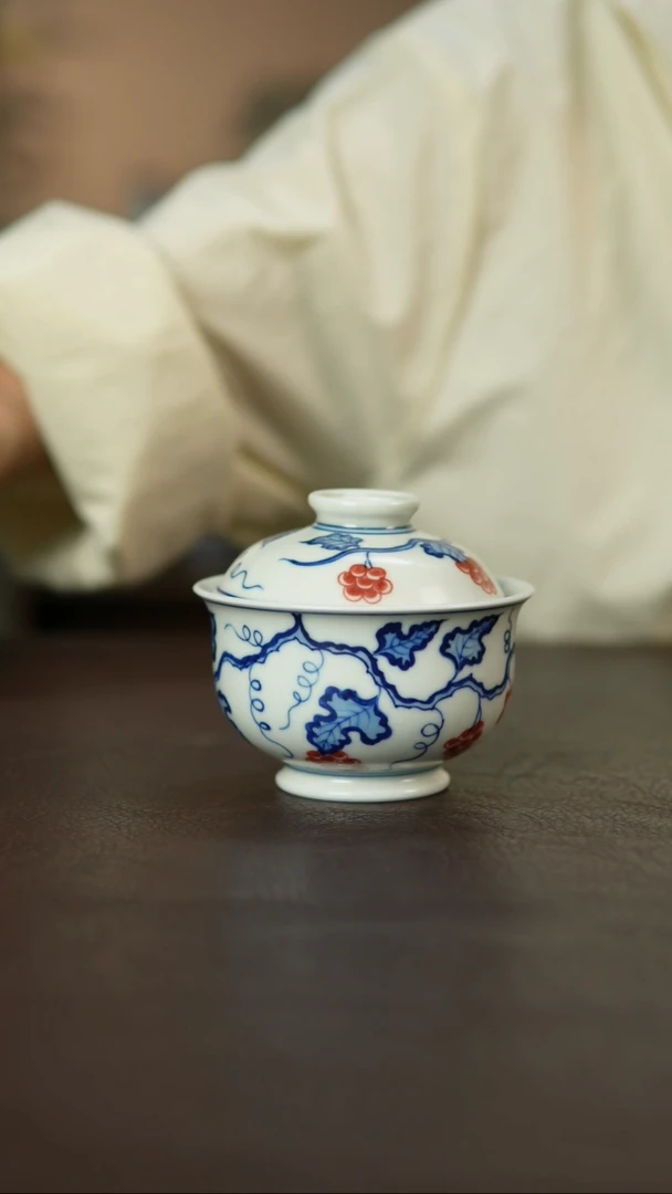 杯景德陶瓷杯碗柴烧多人00004