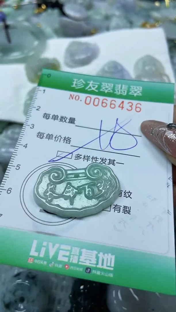 【闪购商品】翡翠颈饰未镶嵌闪购0066436多样性发其一