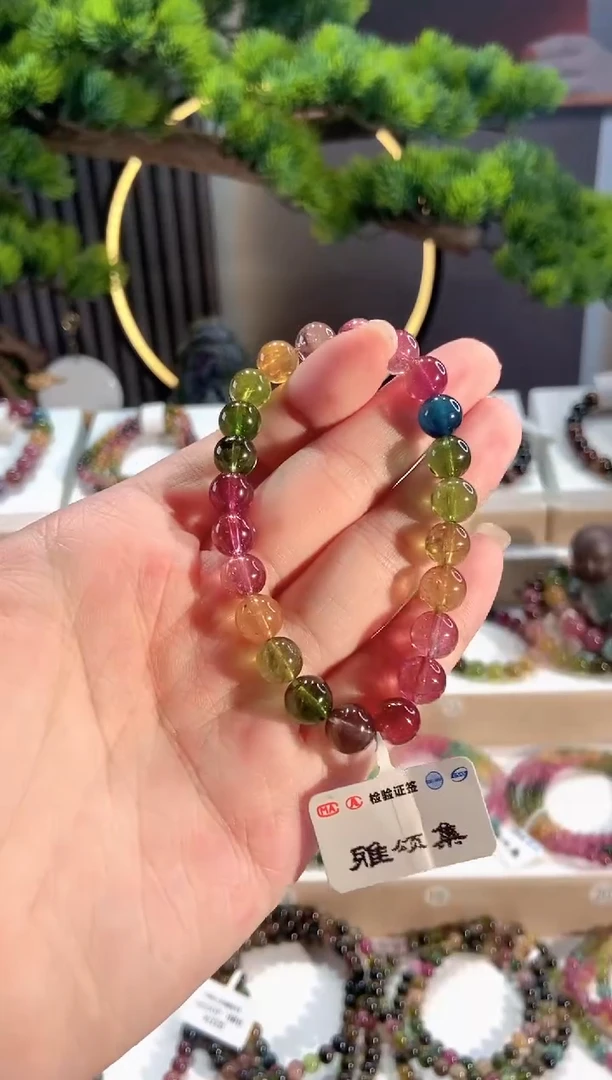 手串未镶嵌碧玺YSG61028单圈颜色微差发1