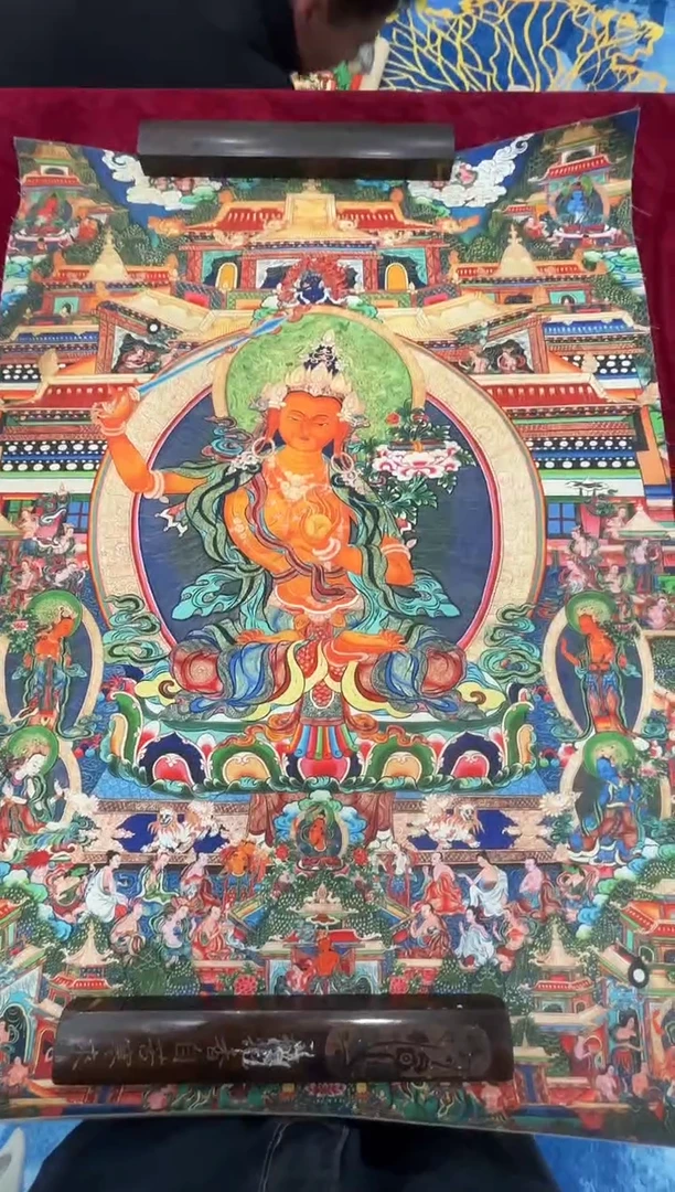 卷轴画唐卡16095