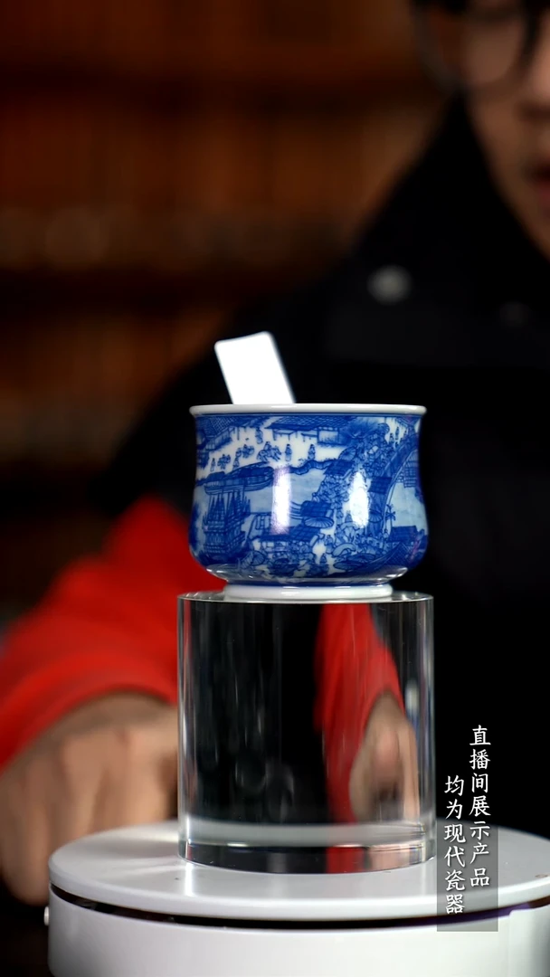 Y066诚意十足的直播间 茶具