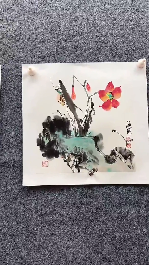 国画赵海英/国画/花鸟