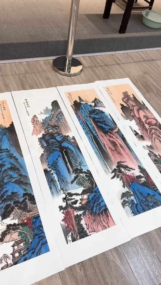 国画100赵隆轩艺术馆李庆兴老师作品