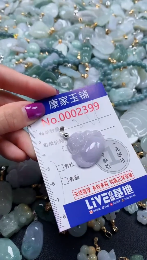 颈饰未镶嵌翡翠2399
