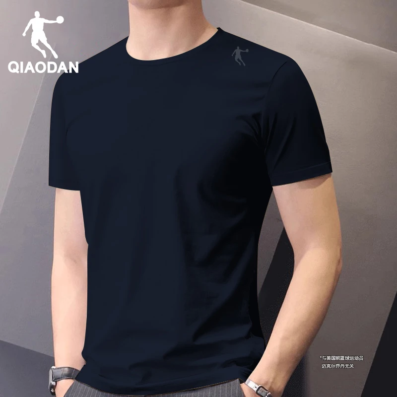 乔丹短袖T恤男款冰丝速干2025夏季官方旗舰透气宽松跑步运动上衣