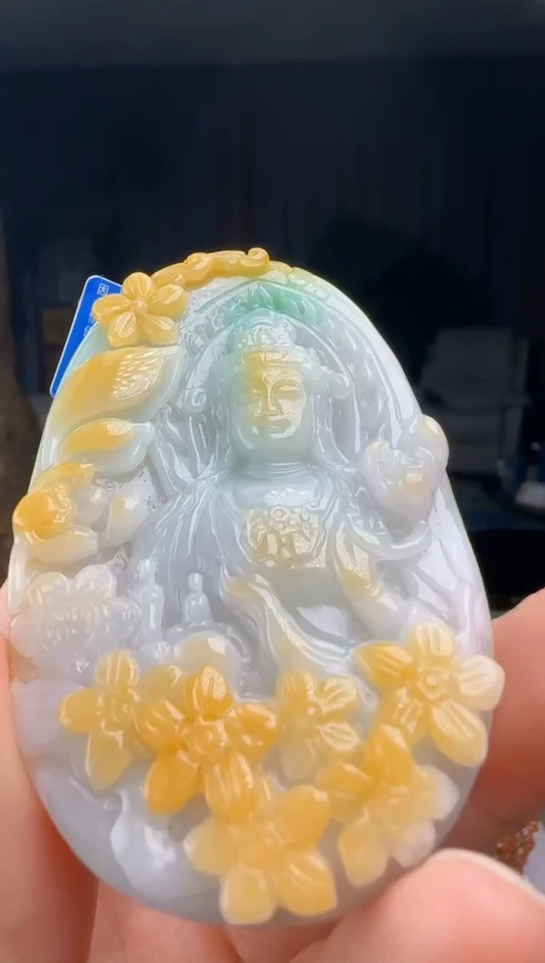 【闪购商品】翡翠吊坠(不含链)未镶嵌DY@@960Q3J15202