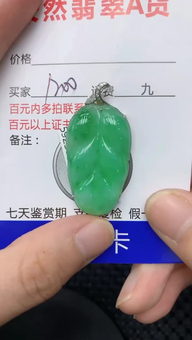 【闪购商品】翡翠颈饰18K金镶嵌111111111111