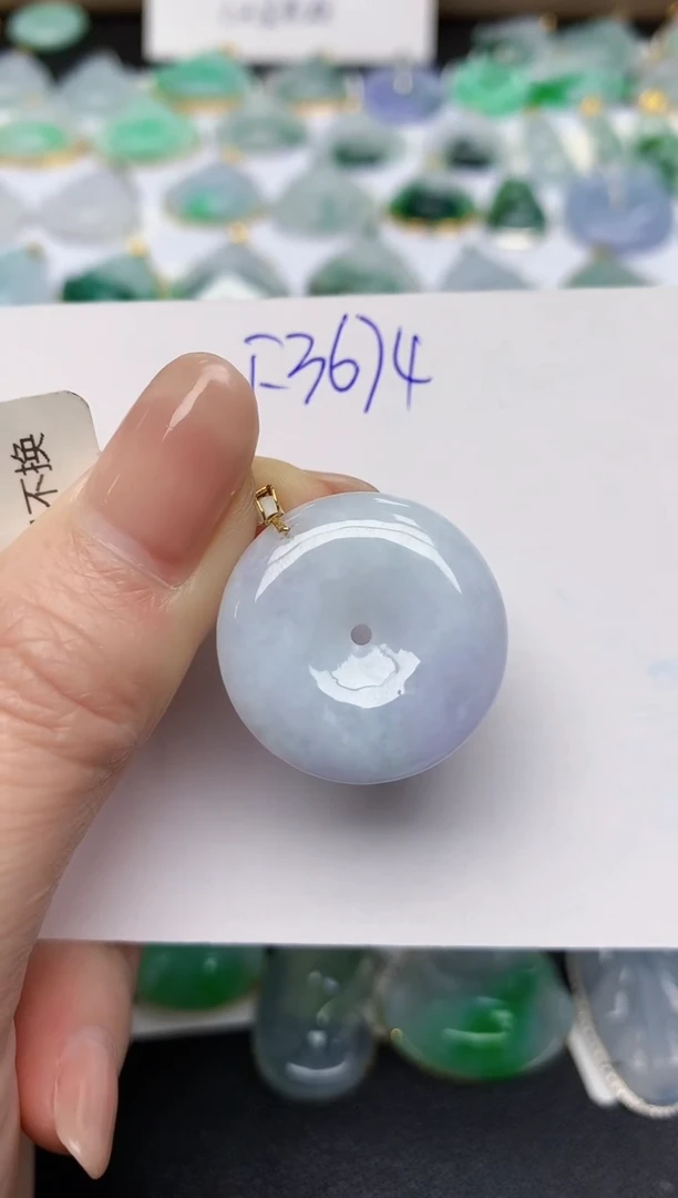 颈饰未镶嵌翡翠天然缅甸A货翡翠百元以上9元证书费自理